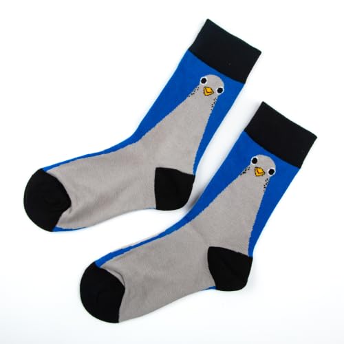 Socky Wocky Pigeon Socks City Bird Collection, Chaussettes Pigeon, Portrait d'Oiseau, 80% Coton, Taille Small, Mixte, Technologie Talon Y-Stitch – vue 3