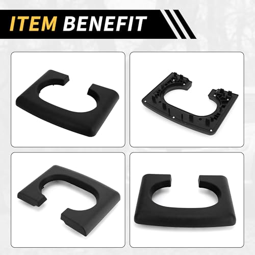 Tapete para portavasos consola central Ford F-150 2004-2014 miniatura 6