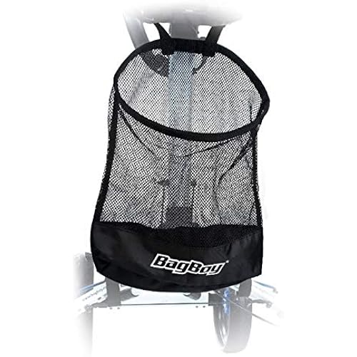 Bag Boy unisex adult Black Cart Storage Basket, Black, One Size US