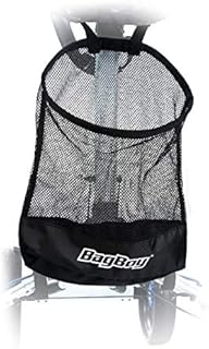 Bag Boy unisex adult Black Cart Storage Basket, Black, One Size US