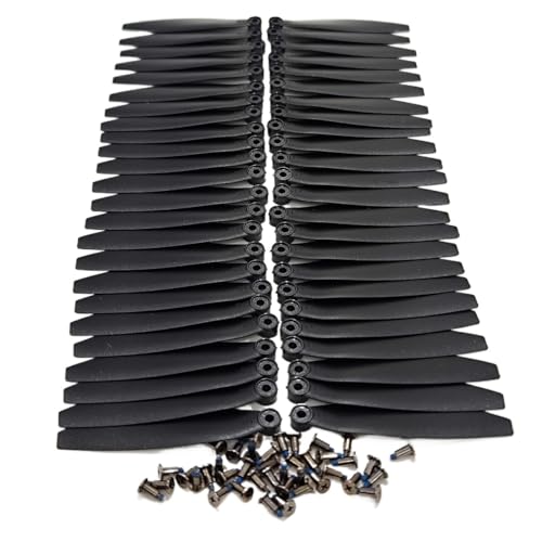 QWCOZSY Hélices para Ventilador de dron sin escobillas F198, 6 Juegos, 48 ​​Unidades