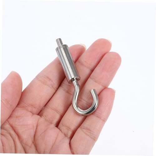KOMBIUDA 5Pcs Tensionador portátil Gancho y Ojal para Cuerda para lámparas, linternas y carteles miniatura 3