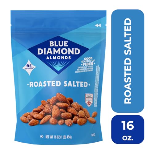 Image of Blue Diamond Almonds, Roasted Salted, 16 Ounce