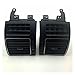 Pair Dashboard Front Left + Right Chrome AC Air Vent Outlet Fit dla VW Touran 2008-2015 1t0819703a 1t0819704a Air outlet grille