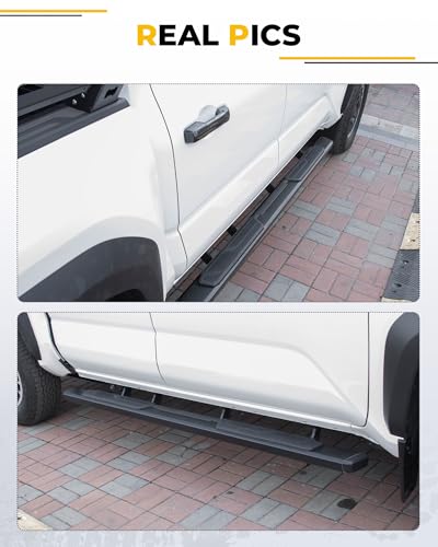 Estribos laterales para Toyota Tacoma Doble Cabina 2024-2026 miniatura 6