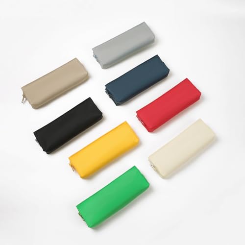 Image of Oxford Fabric Pencil Case Lightweight and Durable Ideal Pencil Pouch (Grass green /Oxford,Oxford Fabric)