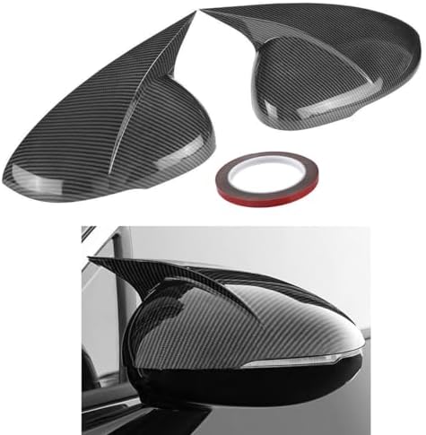 For 16-21 Honda Civic Sedan/Coupe/Hatchback Carbon Fiber Door Side Mirror Cover - Foto 6