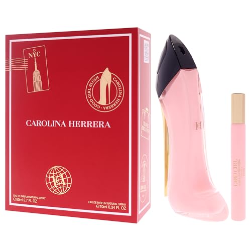 Image of Good Girl Blush by Carolina Herrera for Women - 2 Pc Gift Set 2.7oz EDP Spray, 0.33oz EDP Spray (Mini)