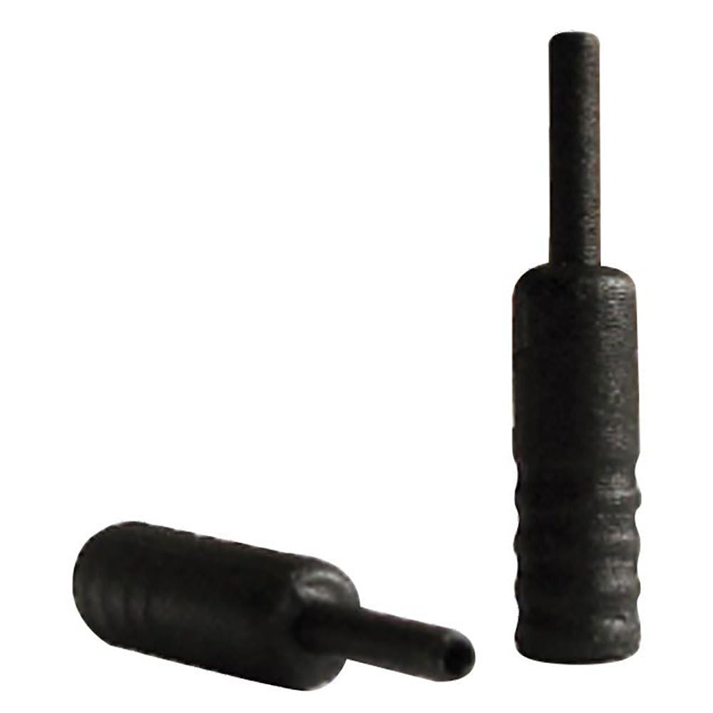 ASHIMA Casing End Body: 4mm in Nylon Black - Jar 100 Pieces