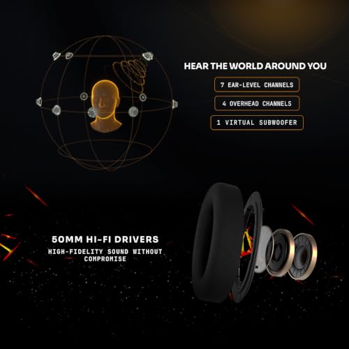 Cosmic Byte CryoCore Wired Gaming Headset Black - Image 4