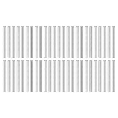 Pasadores de 4 mm x 45 mm de acero inoxidable para un soporte firme de estantes en gabinetes
