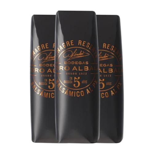 Vinagre Toro Albalá Balsámico al PX Montilla-Moriles 5 Años Botellín 25 cl (Caja de 3 Botellín de 25 cl)