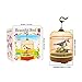 PowerTRC Singing & Chirping Bird in Cage, Realistic Sounds & Movements, Sound Activated, Battery Operated, Great Desk and Room Accessory, Pet Caged Bird Toy (10” x 7”)