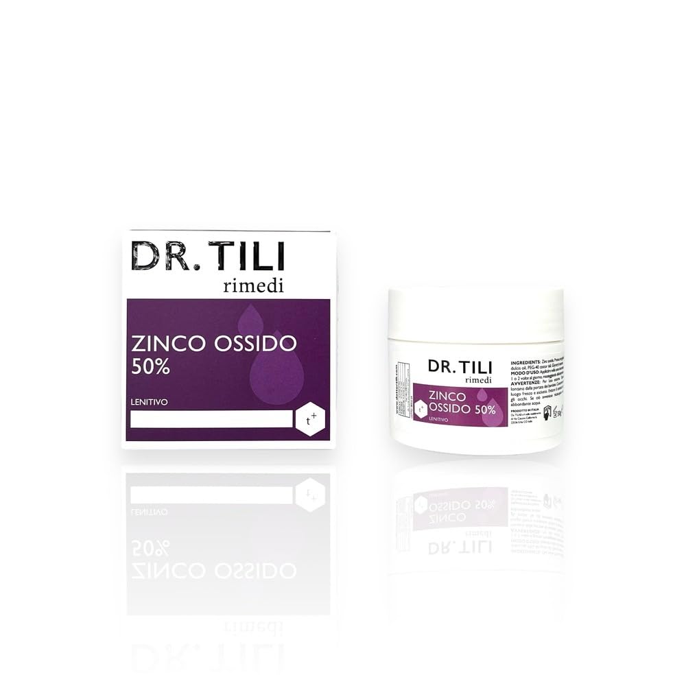Pasta Ossido di Zinco 50% e Olio di Mandorla 50g Dr.Tili