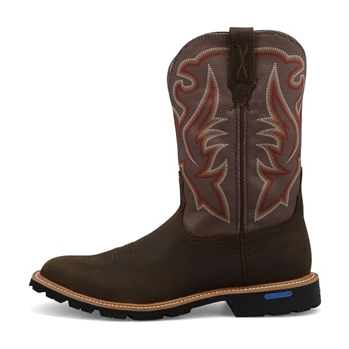 Image of Twisted X Men's 11 inch Tech X Boot, Wide Square Toe with CellStretch and Tech X
