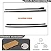 MCARCAR KIT Real Carbon Fiber Side Skirts for Audi S5 Sedan 4-Door 2017-2019 Add-on Under Door Rocker Panels Valance Extension Lip Factory Outlet