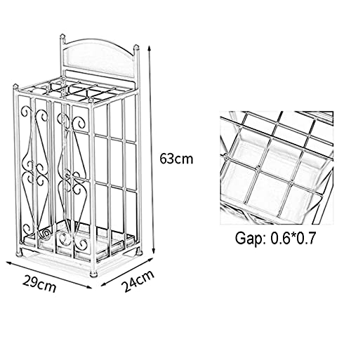 Support de rangement pour parapluie avec plateau d'égouttement - 3