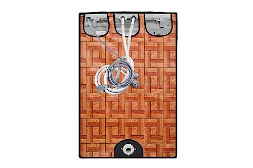 Image of Stylista Top Load Fully Automatic Washing Machine Cover Compatible for IFB 8 kg, 8.5 kg, 9 kg & 9.5 kg, Seamless Pattern Brick