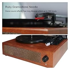 Tourne-Disque Vinyle Haut-Parleur Portable phonographe rétro Gramophone Tourne-Disque Vinyle Lecture de Platine Vinyle Classique Haut-Parleur stéréo intégré 33/45/78 TR/Min - Les Beatles, Paul McCartney, John Lennon, RIngo Starr, George Harrison Tourne-Disque Vinyle Haut-Parleur Portable phonographe rétro Gramophone Tourne-Disque Vinyle Lecture de Platine Vinyle Classique Haut-Parleur stéréo intégré 33/45/78 TR/Min – Image 4