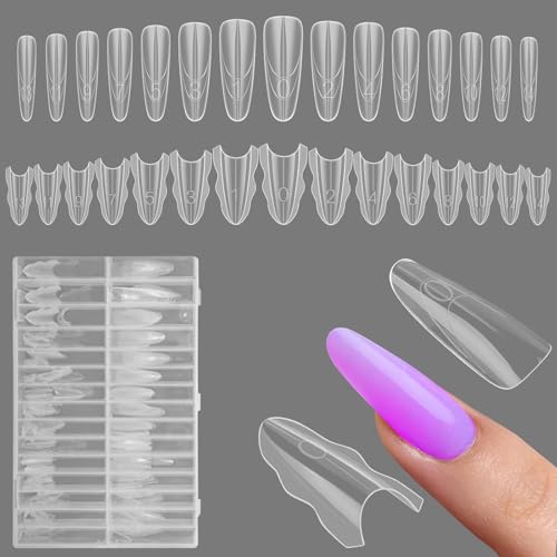 Moules à ongles double formes transparents pour réussir votre manucure maison