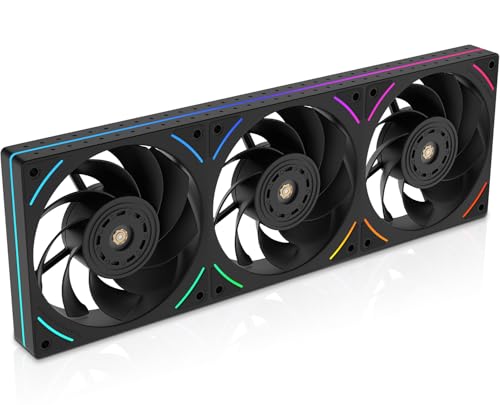 Ventilateurs inversés TL-UB36R 360 mm PWM 2150 tr/min à câble modulaire unique pour boîtier PC