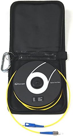 OptiConcepts Single-mode OTDR Fiber Launch Cable 305 Meter FC-LCA Connectors PLC17S305M