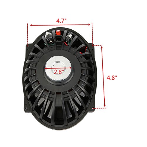 XFMT bocinas 5x7 pulgadas para tapas de alforja compatibles con Harley Davidson Touring Road King Glide FLT FLH FLHR 1994-2023 miniatura 4