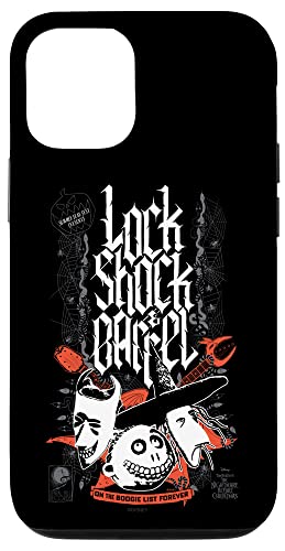 Coque iPhone 12 / 12 Pro L'Étrange Noël de Monsieur Jack Lock Shock Barrel