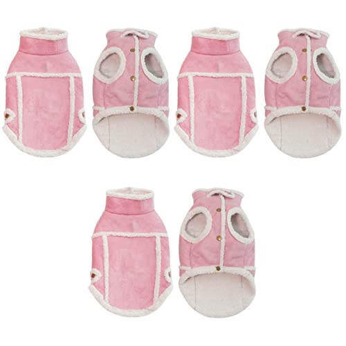 POPETPOP 3 Pz Vestiti per Cani Extra Piccoli