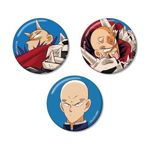 Shin Samurai Yaiba Onimaru Fierce Can Badge Set of 3