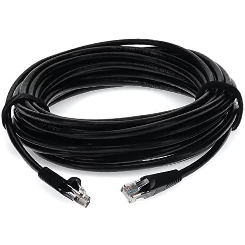 Câble de raccordement CU RJ45 résistant CAT6 Noir 4,5 m contre les déconnexions