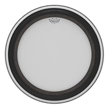 Single-layer 10-mil film External Sub Muffl damping system The REMO- Ambassador series is one of the most popular drumhead lines in the world. Excellent for quiet to medium-loud playing styles in live and studio situations The world's largest drum ma...