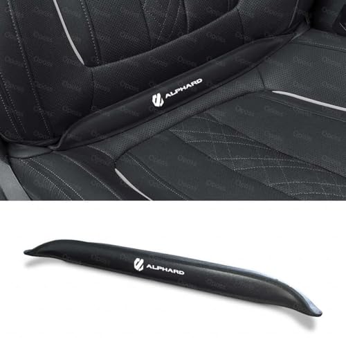 アルファード カーシート隙間 クッション 車の座席クッションと背もたれの隙間埋め 車 隙間クッション アルファード 20系 30系 40系 シート隙間ストリップ カー用品 便利グッズ フィット 内装アクセサリー(1個,ブラック)