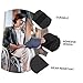 KOCKSHION 2pcs Wheelchair Calf Strap Adjustable Foot Guard for Patient Safety Breathable Oxford Fit for Home Hospital Use
