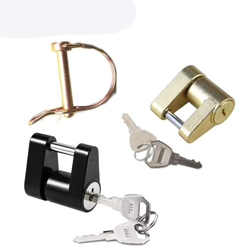 Cadenas de remorque antivol MMS450 or avec verrou de bras robuste pour camion et UTV