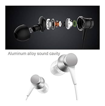 Xiaomi Piston Earphones 有線イヤフォン ブラウンシルバー