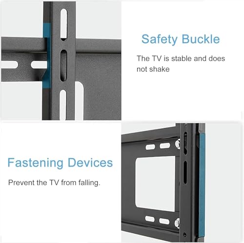 Soporte universal móvil de piso para TV 32-75 pulgadas miniatura 7