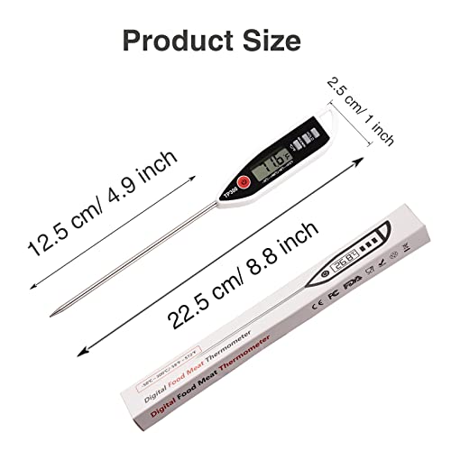 Lithos Digital Meat Food Thermometer - Accurate Instant Read For Cooking, Bbq, And Candy Battery Included #TOP1