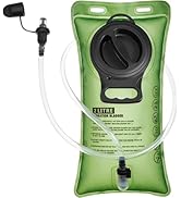 Zacro Trinkblase, 2L Trinkbeutel, Wasserbeutel für Rucksack, Hydration Blase staubdichte und anti...