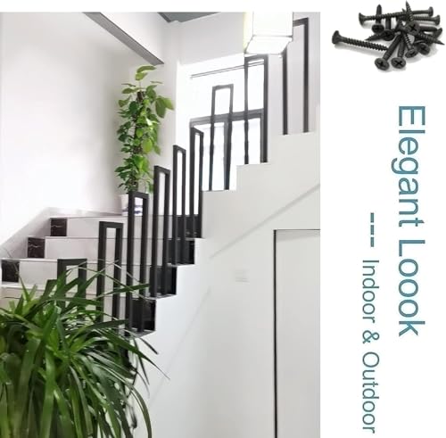 Rambarde d'escalier de jardin durable pour dalles en béton - 5