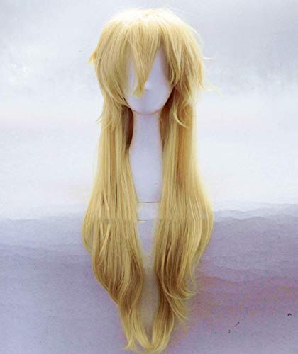 YUJY Star Butterfly Princess cos golden anti-warp peluca cosplay de pelo largo...