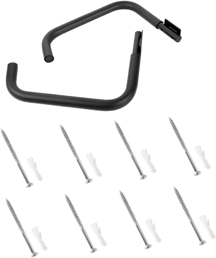 1set Wall-Mounted Kayak Storage Holders Canoe and Paddleboard Hangers for Indoor Use Easy to Install for Kayaks Surfboards and Watercraft