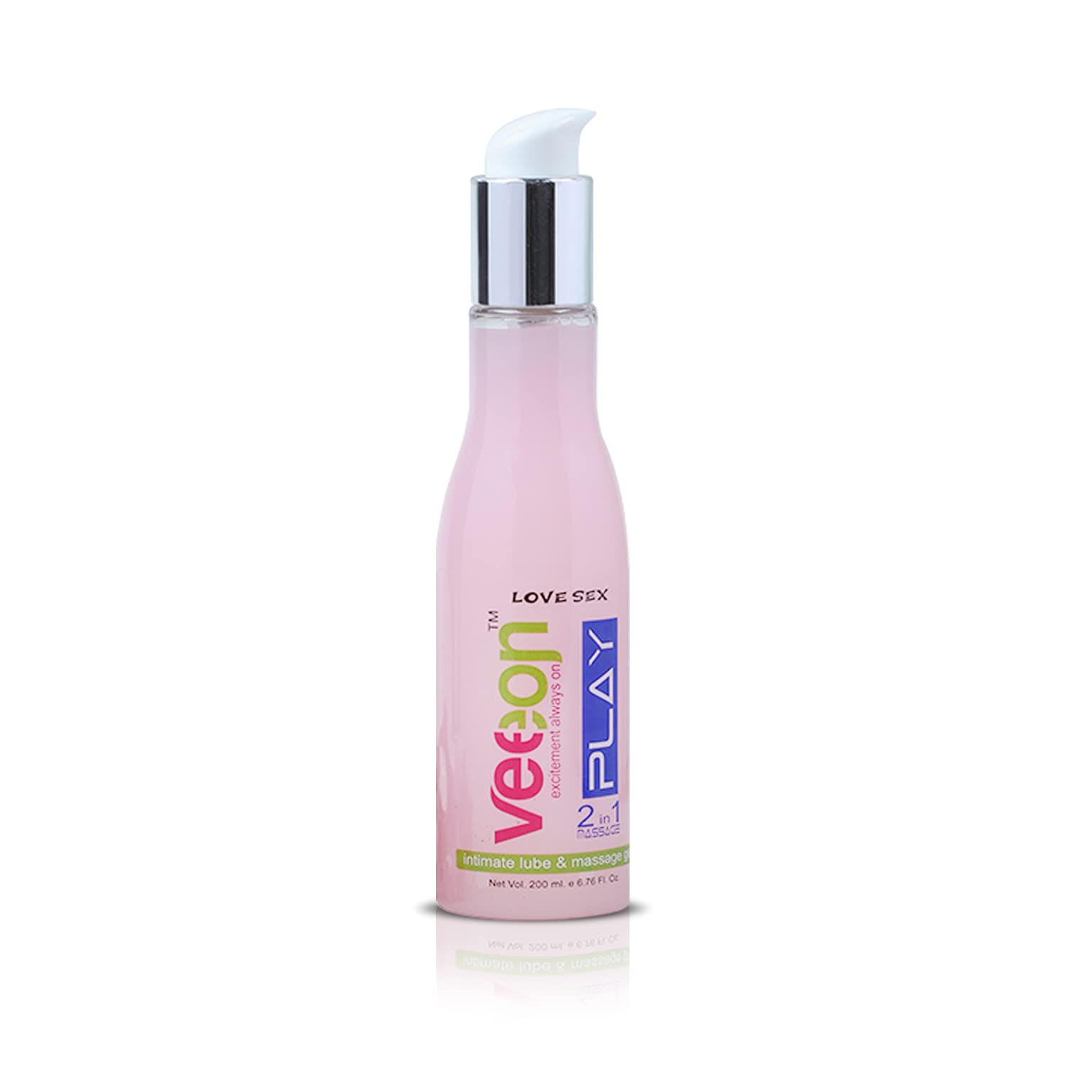 Veeon Unisex Water Based 2 in 1 Intimate lube & Massage Gel (200ml)