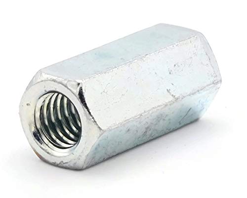 Coupling Nut Zinc Plated - 1/4