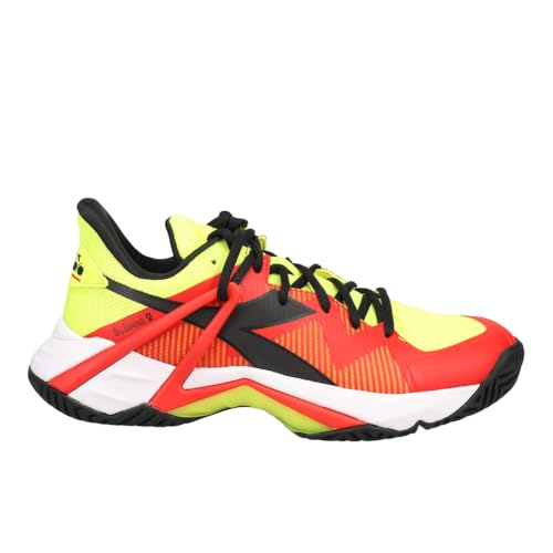 Image of Diadora Mens B.Icon 2 Ag Tennis Sneakers Shoes - Red, Yellow