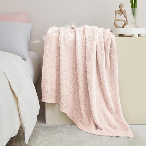 Image of CYMULA Kids Blanket for Boys Girls 30x40 inches, Soft Cozy Warm Fuzzy Swaddle Throw Blanket for Crib Stroller, Pink