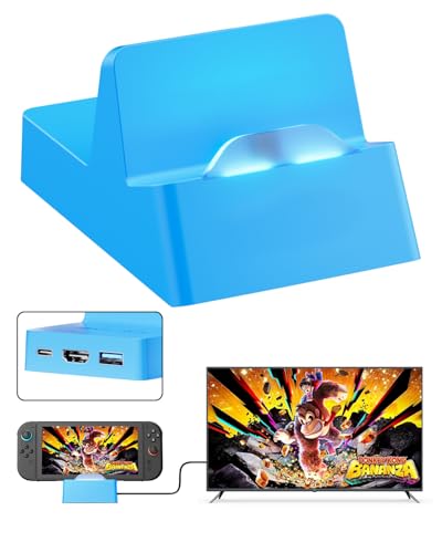 Blue TV Dock Station for Nintendo Switch 2 and 1 | 4K@60HZ HDTV/U...