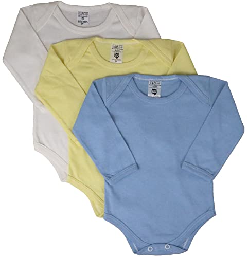 Kit Roupa De Bebe 12 Peças Body Manga Longa E Mijão Algodão (Rosa-MENINA, P)