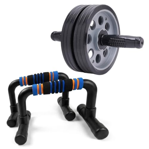 Image of Instafit AB Roller Wheel for Men and Women, Greyblack