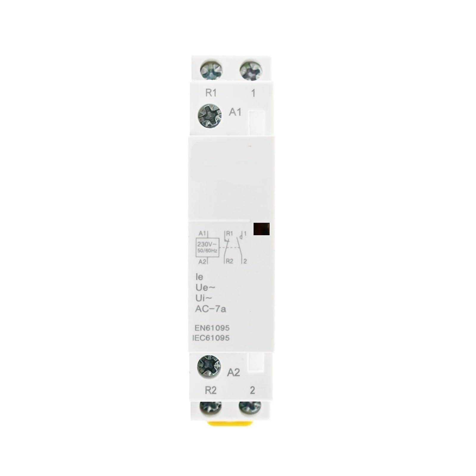 Contacteur modulaire rail DIN 16A 24V CA pour tableau électrique alternatif